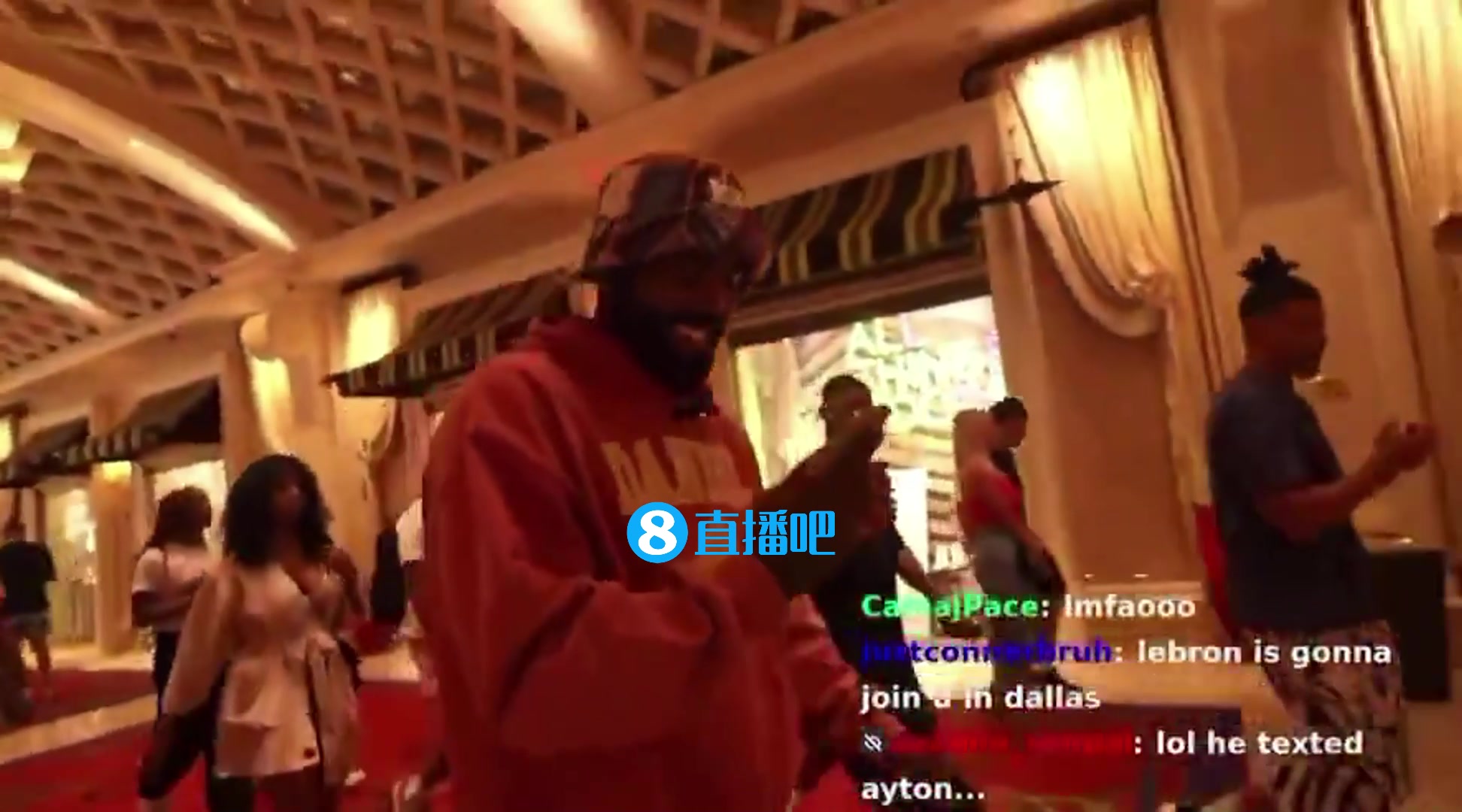 节目效果这一块?！欧文直播接到东契奇电话乐开花：别熬夜看我